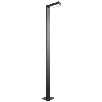 Norlys ASKER POLE 1363GR Фенер 1x18W/LED 3000K 1710LM IP65