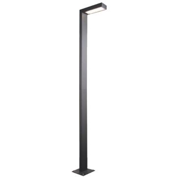 Norlys ASKER POLE 5126GR Фенер 1x18W/LED 4000K 1778LM IP55/IP65