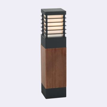 Norlys HALMSTAD 1400B Стойка лампа 1x9W/E27 IP65