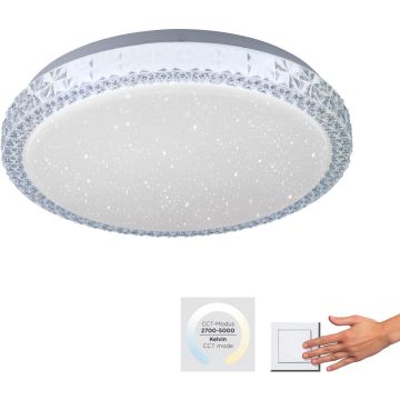 Paul Neuhaus FRIDA 14370-00 Таванен светилник 1x12W/LED 3000-5000k 1280lm ip20