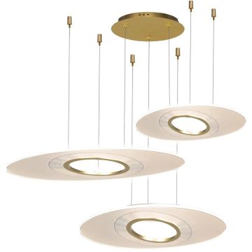 Altavola Design Eclipse LA116/P3_97_3k_gold Висяща лампа 3x80W/LED 3000K 4800lm IP20