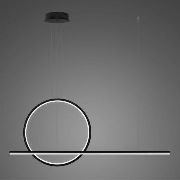 Altavola Design Linea No.2 LA087/PX100_40_3k_black Висяща лампа 2x30W/LED 3000K 1800lm IP44