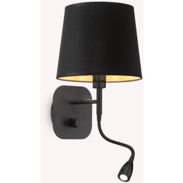 Ideal Lux NORDIK 158242 Светильник за стена 1x40W/E14+1x1.5W/LED ip20