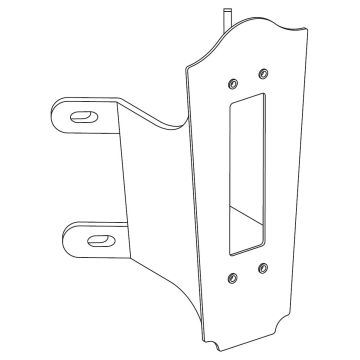 Norlys ACCESSORIES 152B Дръжка за ъглов монтаж