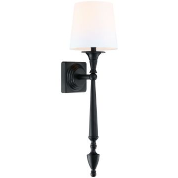 Cosmolight AUSTIN W01296BK-WH Светильник за стена 1x40W/E27 IP20