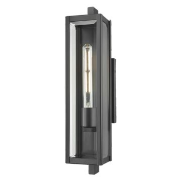 Cosmolight DOVER W01088BK Светильник за стена 1x60W/E27 ip44