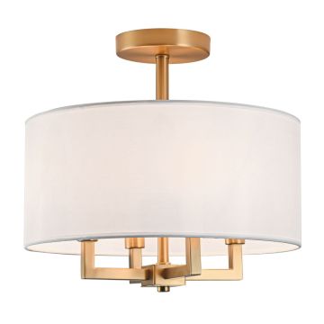 Cosmolight LILLE C04913BR-WH Таванна лампа 4x40W/E14 IP20
