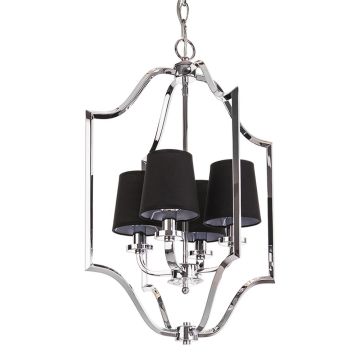 Cosmolight NEW YORK 1 P04380CH-BK Люстра 4x40W/E14 IP20