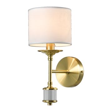 Cosmolight SUTTON W01845BR-WH Светильник за стена 1x25W/E14 ip20