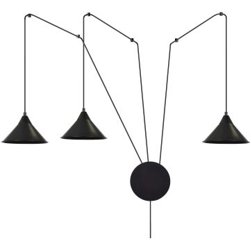 Emibig ABRAMO 160/3 Светильник за стена 3x60W/E27 IP20