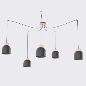 Emibig KRU 1626/5 Висяща лампа 5x15W/E27 IP20
