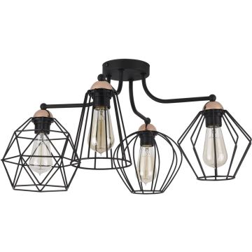 TK Lighting GALAXY 1645 Таванна лампа 4x60W/E27