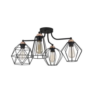 TK Lighting GALAXY 1645 Таванна лампа 4x60W/E27