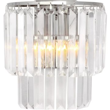Zuma Line AMEDEO 17106/2W-CHR Светильник за стена 2x40W/E14