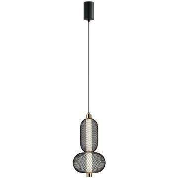 Italux Marco PND-84283-2-BK Висяща лампа 1x10W/LED 3000K 590lm IP20
