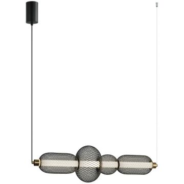 Italux Marco PND-84283-4-BK Висяща лампа 1x16W/LED 3000K 900lm IP20