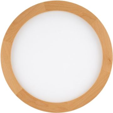 TK Lighting AQUA WOOD 18004 Таванен светилник 1x4W/LED 3000K, 4000K, 6500K 2565lm IP54
