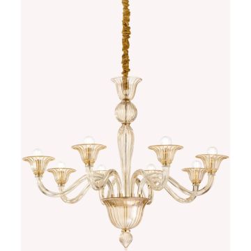 Ideal Lux BRIGITTA 199412 Люстра 8x40W/E14 ip20