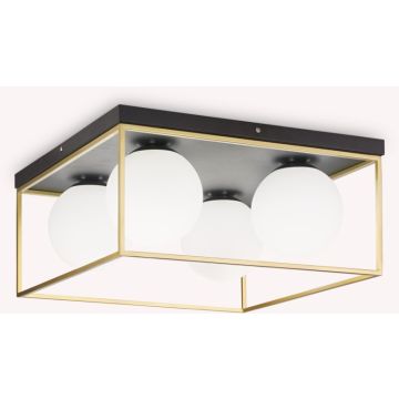 Ideal Lux LINGOTTO 198156 Таванна лампа 4x28W/E14 ip20