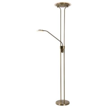 Lucide CHAMPION-LED 19792/24/03 Стойка лампа 2x24w/led 3000k 1600lm+320lm ip20