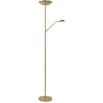 Lucide ZENITH 19791/24/02 Стойка лампа 2x20w/led 3000k 1600lm+320lm ip20