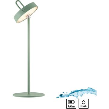 Paul Neuhaus AMAG 19310-43 Масичка лампа 1x1,5W/LED 2700k 80lm ip44