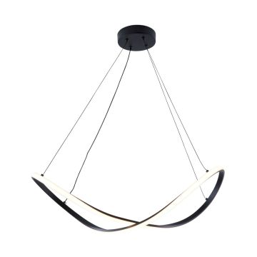 Zuma Line ERDA 19600P-BK Висяща лампа 1x45W/LED 3000K|4000K|6000K 2100lm IP20
