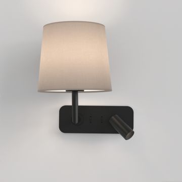 Astro Lighting SIDE BY SIDE 1406002 Светильник за стена 1x12W/E27+1x4,1W/LED 149LM IP20
