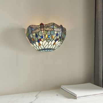 Endon DRAGONFLY BLUE 64102 Светильник за стена 1x40W/E14 IP20
