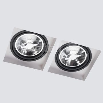 Lumifall ARCTICO LMF.ACX2B Вградено спот светило 2x75W/GU10/ES111 IP20