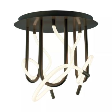 Zuma Line BALBO 2023573-BK Таванна лампа 1x45W/LED 3000K|4000K|6000K 3830lm IP20