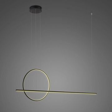 Altavola Design Linea No.2 LA087/PX120_40_3k_39W_black Висяща лампа 2x39W/LED 3000K 2350lm IP44