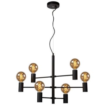 Lucide LEANNE 21421/06/30 Висяща лампа 6x60w/e27 ip20