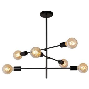 Lucide LESTER 21119/06/30 Таванна лампа 6x60w/e27 ip20