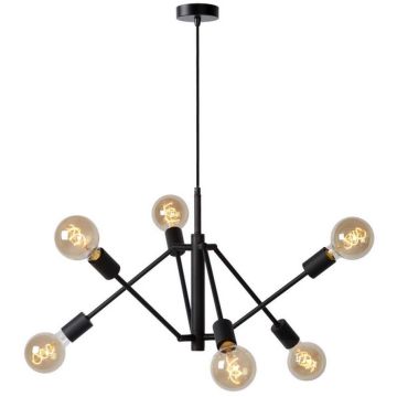 Lucide LESTER 21424/06/30 Висяща лампа 6x40w/e27 ip20