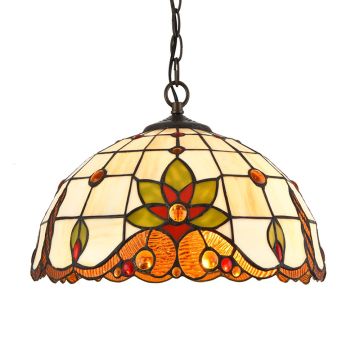 Prezent TIFFANY XVII. 220 Висяща лампа 2x60W/E27 IP20
