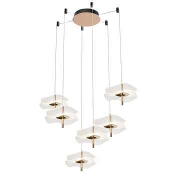 Altavola Design Mariposa LA102/CO6 Висяща лампа 6x36W/LED 3000K 2160lm IP20