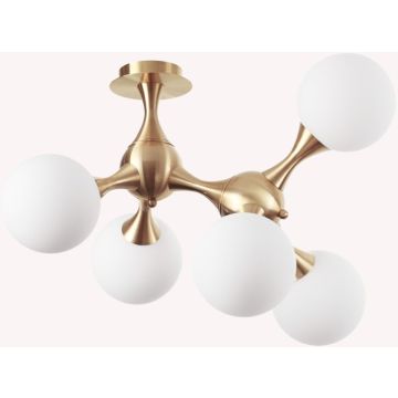 Ideal Lux NODI 241050 Таванна лампа 5x28W/E14 ip20