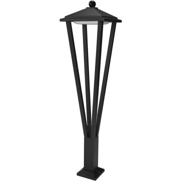 Italux Bons OFL-22474-L-BK Стойка лампа 1x12W/LED 3000K 590lm IP54