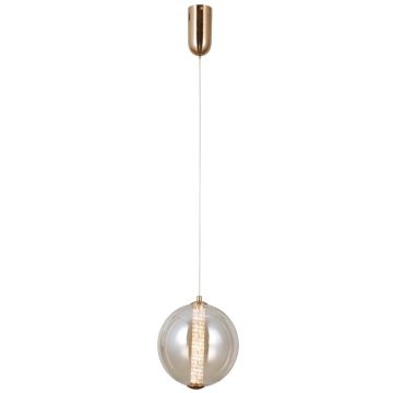 Italux Butero PND-34359-M-HBR-AMB Висяща лампа 1x9W/LED 3000K 825lm IP20