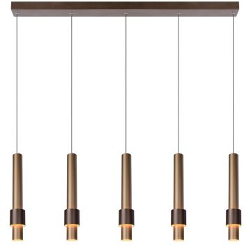 Lucide MARGARY 24402/30/96 Висяща лампа 5x4.3w/led 2700k 2300lm ip20