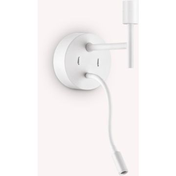 Ideal Lux SET UP 259819 Рамо за стенен фиксатор 1x42W/E27+1x3W/LED ip20