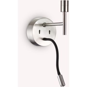 Ideal Lux SET UP 259833 Рамо за стенен фиксатор 1x42W/E27+1x3W/LED ip20
