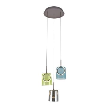 Paul Neuhaus ZULA 2543-70 Висяща лампа 3x6W/LED 3000K 540lm IP20