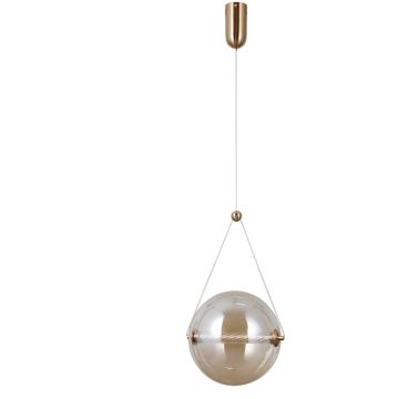Italux Rastia PND-34361-L-HBR-AMB Висяща лампа 1x12W/LED 3000K 1095lm IP20