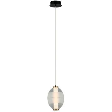 Italux Rinot PND-45372-1-WH-CL Висяща лампа 1x8W/LED 3000K 500lm IP20