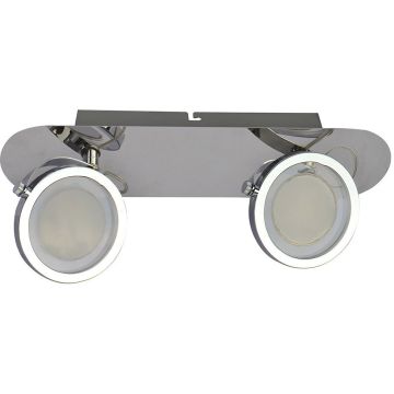 Italux Alessio HP-503AC-02-998B CH Спот 2x5W/LED 3000K 400lm IP20