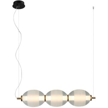 Italux Rinot PND-45372-3-WH-CL Висяща лампа 1x22W/LED 3000K 1200lm IP20