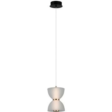 Italux Tica PND-83949-1-BK Висяща лампа 1x8W/LED 3000K 430lm IP20