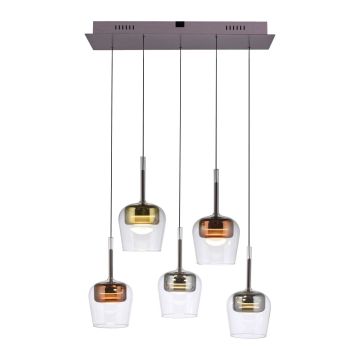 Paul Neuhaus Q-KON 2743-70 Висяща лампа 5x6W/LED 2700K-5000K 650lm IP20